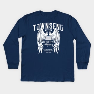 Townsend Detective Agency Kids Long Sleeve T-Shirt